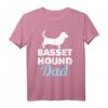 Basset Hound Papa T-Shirt - Hund Fans Geschenk für Basset Hound Liebhaber, klassisch geschnitten