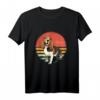 Retro Basset Hound Hundeliebhaber T-Shirt im 70er-Jahre-Stil – Perfektes Geschenk für Hundebesitzer, Fans & Liebhaber
