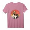 Retro Basset Hound Hundeliebhaber T-Shirt im 70er-Jahre-Stil – Perfektes Geschenk für Hundebesitzer, Fans & Liebhaber