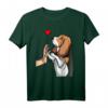 Basset Hound Hunde Liebe Frauchen T-Shirt – Süßes Hundemotiv Geschenk für Hundeliebhaberinnen, Mütter & Freundinnen