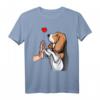 Basset Hound Hunde Liebe Frauchen T-Shirt – Süßes Hundemotiv Geschenk für Hundeliebhaberinnen, Mütter & Freundinnen