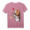 Basset Hound Hunde Liebe Frauchen T-Shirt – Süßes Hundemotiv Geschenk für Hundeliebhaberinnen, Mütter & Freundinnen
