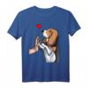 Basset Hound Hunde Liebe Frauchen T-Shirt – Süßes Hundemotiv Geschenk für Hundeliebhaberinnen, Mütter & Freundinnen