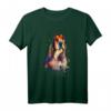Basset Hound Handgezeichnet T-Shirt für Hunde Mama & Herrchen – Perfektes Geschenk für Basset Hound Liebhaber