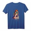 Basset Hound Handgezeichnet T-Shirt für Hunde Mama & Herrchen – Perfektes Geschenk für Basset Hound Liebhaber