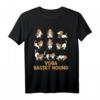 Yoga Basset Hound Haustier Hund Meditation Zen T-Shirt – Lustiges und Spirituelles Tierliebhaber-Design für Yoga- & Pilates-Fans