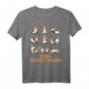 Yoga Basset Hound Haustier Hund Meditation Zen T-Shirt – Lustiges und Spirituelles Tierliebhaber-Design für Yoga- & Pilates-Fans