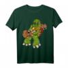 Schildkröte Musiker Cartoon Tier Bass Gitarre T-Shirt – Lustiges Geschenk für Gitarristen, Bassisten & Musikliebhaber zum Geburtstag oder Weihnachten