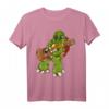 Schildkröte Musiker Cartoon Tier Bass Gitarre T-Shirt – Lustiges Geschenk für Gitarristen, Bassisten & Musikliebhaber zum Geburtstag oder Weihnachten