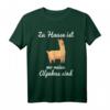 Zuhause ist wo meine Alpakas sind - Lustiges Lama T-Shirt als Geschenkidee für Bauern, Landwirte & Tierliebhaber zu Geburtstag & Weihnachten