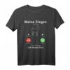 Lustiges Ziegen Anruf Telefon T-Shirt für Landwirte und Ziegenliebhaber – Perfektes Geschenk für Bauern, Züchter und Tierfreunde