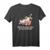 Offizielles Kuh Schlafshirt Cosy Shirt – Lustiges Bauernhof T-Shirt für Kinder & Erwachsene, Perfekt als Geschenk zum Geburtstag, Weihnachten, Vatertag & Muttertag