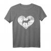 Beagle Herz T-Shirt für Hunde- und Tierliebhaber – Klassisches Design für Hundeliebhaber, perfekt als Geschenk