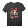 Beagle Mom Hund Beagle Geschenk T-Shirt - Lustiges Geschenk für Hunde-Mamas, Beagle Züchterinnen & Hundeliebhaberinnen