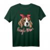 Beagle Mom Hund Beagle Geschenk T-Shirt - Lustiges Geschenk für Hunde-Mamas, Beagle Züchterinnen & Hundeliebhaberinnen