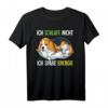 Ich Schlafe Nicht Ich Spare Energie Beagle T-Shirt – Lustiges Hundemotiv für Beagle-Fans & Hundeliebhaber