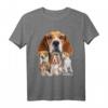 I Love My Beagle T-Shirt – Humoriges Hundemotiv für Beagle-Liebhaber, Tierfreunde & Tierretter als Geschenk