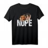 Süßer Beagle Nope Motiv T-Shirt für Hundeliebhaber – Lustiges Hundeshirt für Beagle Fans und Hundebesitzer