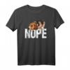 Süßer Beagle Nope Motiv T-Shirt für Hundeliebhaber – Lustiges Hundeshirt für Beagle Fans und Hundebesitzer