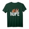 Süßer Beagle Nope Motiv T-Shirt für Hundeliebhaber – Lustiges Hundeshirt für Beagle Fans und Hundebesitzer