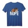 Süßer Beagle Nope Motiv T-Shirt für Hundeliebhaber – Lustiges Hundeshirt für Beagle Fans und Hundebesitzer