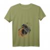 Damen Lustiges Beauceron Hund T-Shirt mit V-Ausschnitt – Perfekt als Geschenk für Hundebesitzerinnen
