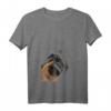Damen Lustiges Beauceron Hund T-Shirt mit V-Ausschnitt – Perfekt als Geschenk für Hundebesitzerinnen