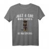 Nur ein Mädchen, das liebt Beauceron liebt - Lustiges Hundeliebhaber T-Shirt für Frauen, perfekt als Geschenk