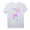 Bedlington Terrier Mom Hundemama T-Shirt mit Regenbogen Aquarell - Perfektes Geschenk für Hundemütter zum Muttertag, Geburtstag & Weihnachten