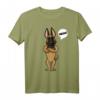 Sturer Belgischer Malinois Hund T-Shirt – Witziges Schäferhund Motiv für Hundeliebhaber & Hundebesitzer mit Humor