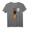 Sturer Belgischer Malinois Hund T-Shirt – Witziges Schäferhund Motiv für Hundeliebhaber & Hundebesitzer mit Humor