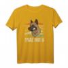 Schäferhund Hundebesitzer T-Shirt mit Belgischem Malinois Retro Design – Perfekt für Hundehalter & Hundefreunde