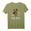 Schäferhund Hundebesitzer T-Shirt mit Belgischem Malinois Retro Design – Perfekt für Hundehalter & Hundefreunde