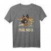 Schäferhund Hundebesitzer T-Shirt mit Belgischem Malinois Retro Design – Perfekt für Hundehalter & Hundefreunde