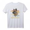Schäferhund Hundebesitzer T-Shirt mit Belgischem Malinois Retro Design – Perfekt für Hundehalter & Hundefreunde