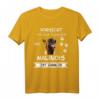 Vorsicht vor dem Frauchen Malinois Hund Shirt – Lustiges Geschenk für Hundeliebhaber & Malinois Fans