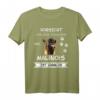 Vorsicht vor dem Frauchen Malinois Hund Shirt – Lustiges Geschenk für Hundeliebhaber & Malinois Fans
