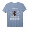 Vorsicht vor dem Frauchen Malinois Hund Shirt – Lustiges Geschenk für Hundeliebhaber & Malinois Fans