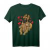 Belgian Malinois Schäferhund T-Shirt mit Herzen – Lustiges Geschenk für Hundehalter, Hundeliebhaber und Fans zum Geburtstag & Weihnachten