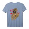 Belgian Malinois Schäferhund T-Shirt mit Herzen – Lustiges Geschenk für Hundehalter, Hundeliebhaber und Fans zum Geburtstag & Weihnachten