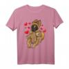 Belgian Malinois Schäferhund T-Shirt mit Herzen – Lustiges Geschenk für Hundehalter, Hundeliebhaber und Fans zum Geburtstag & Weihnachten