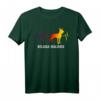 Vintage belgische Malinois T-Shirt - Hundeliebhaber Geschenk für Hunde-Besitzer, Tierärzte & Tierfreunde