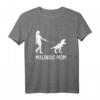 Belgische Malinois Mom Dinosaurier Trex Hundebesitzer Frauen Mutter T-Shirt – Lustiges Geschenk für Hundemütter, Muttertag & Geburtstag