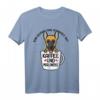 Malinois Hund Belgischer Schäferhund Kaffee Liebhaber T-Shirt - Lustiges Hundemotiv für Herrchen, Frauchen & Kaffeeliebhaber