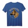 Belgisches Malinois T-Shirt - Geschenk für Hundeliebhaber mit Retro-Hundemotiv für Tierfreunde und Hundebesitzer
