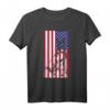 Belgian Malinois American Flag T-Shirt - Patriotisches Hundeshirt für den 4. Juli & Hundeliebhaber Geschenk
