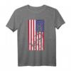 Belgian Malinois American Flag T-Shirt - Patriotisches Hundeshirt für den 4. Juli & Hundeliebhaber Geschenk