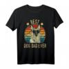 Herren Best Dog Dad Ever Belgischer Malinois Vatertagsgeschenk T-Shirt – Perfektes Geschenk für Hundeliebhaber und Hundepapas