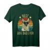 Herren Best Dog Dad Ever Belgischer Malinois Vatertagsgeschenk T-Shirt – Perfektes Geschenk für Hundeliebhaber und Hundepapas