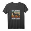 Damen Best Malinois Mom Ever Hundebesitzerin T-Shirt – Lustiges Gassi-Gänger Shirt für Hundeliebhaberinnen
